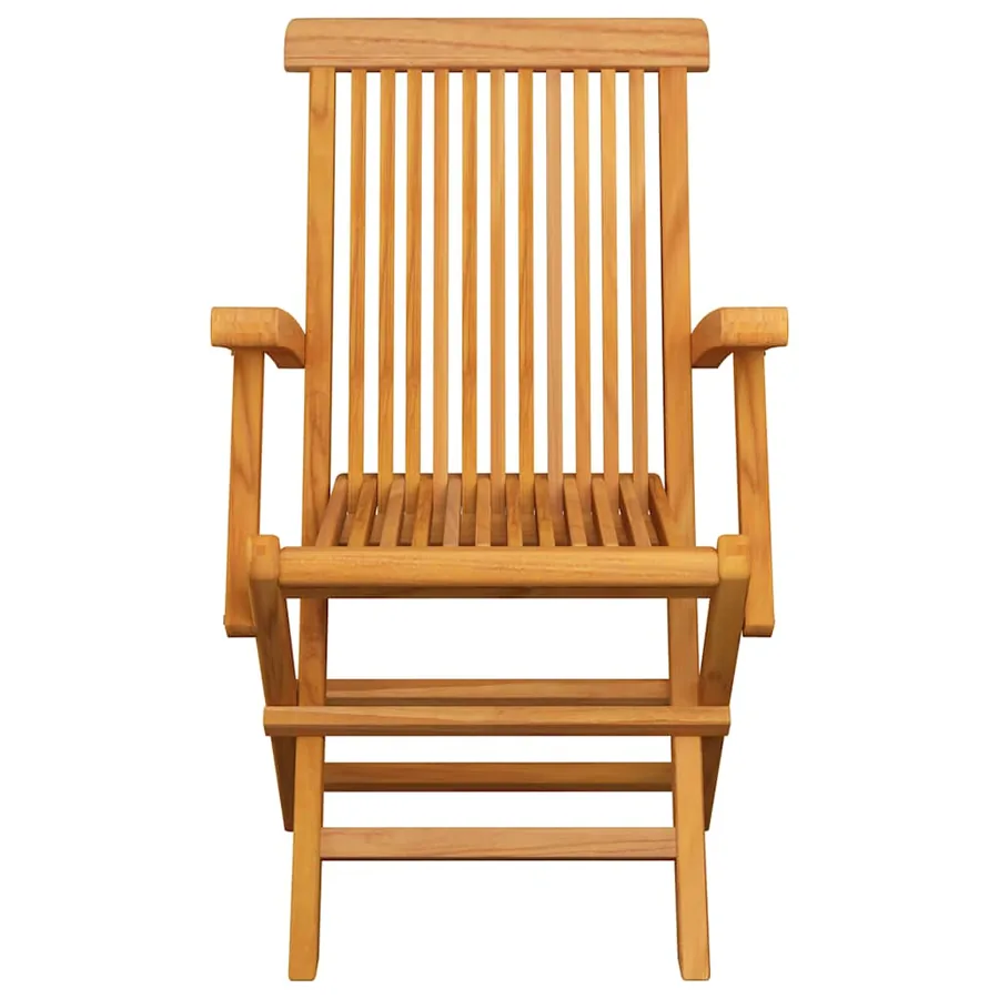 Chaises de jardin et coussins anthracite lot de 4 Bois de teck - 4