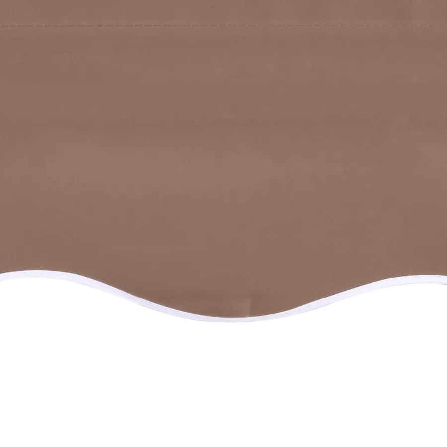 Tissu de remplacement pour auvent marron 4,5x3 m polyester - 5