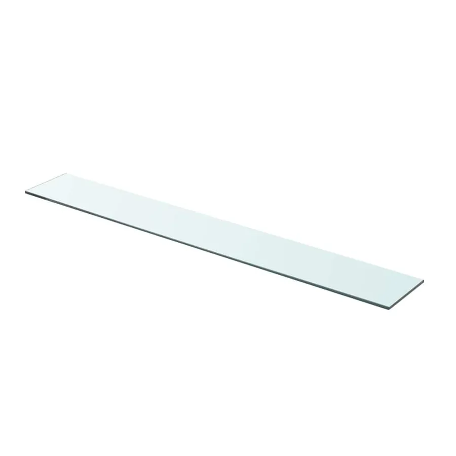 Panneaux d'étagère 2 pcs Verre Transparent 90 x 12 cm - 2
