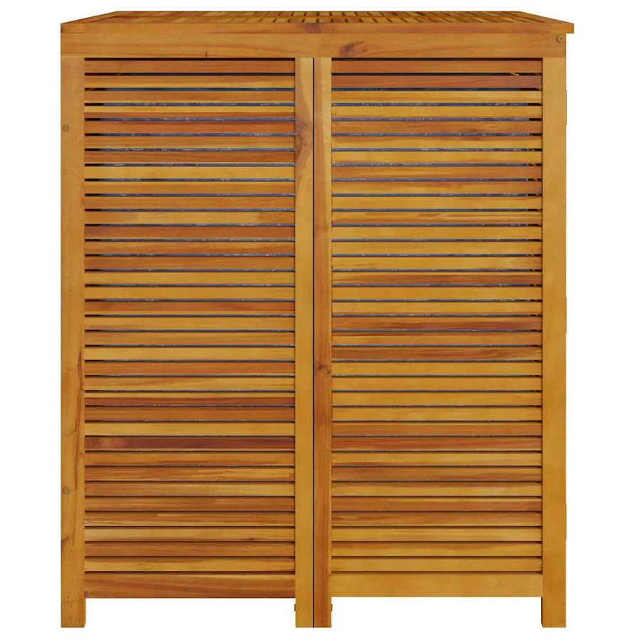 Boîte de rangement de jardin 70x87x104 cm bois massif d'acacia - 5