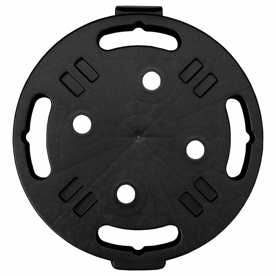 Chariots à plantes avec roues 2 pcs Diamètre 30 cm Noir 170 kg - 4