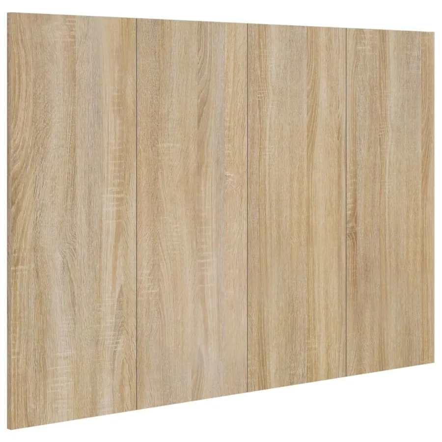 Tête de lit Chêne sonoma 120x1,5x80 cm Bois d'ingénierie - 2