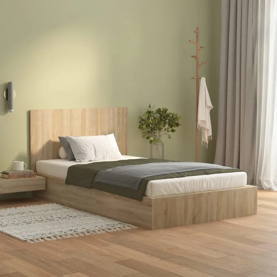 Tête de lit Chêne sonoma 120x1,5x80 cm Bois d'ingénierie - 3