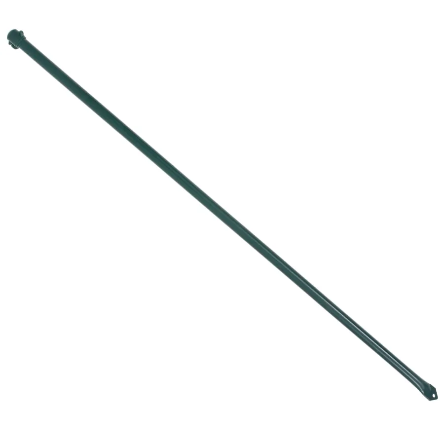 Poteau de jardin 10 pcs 1 m Métal Vert - 2