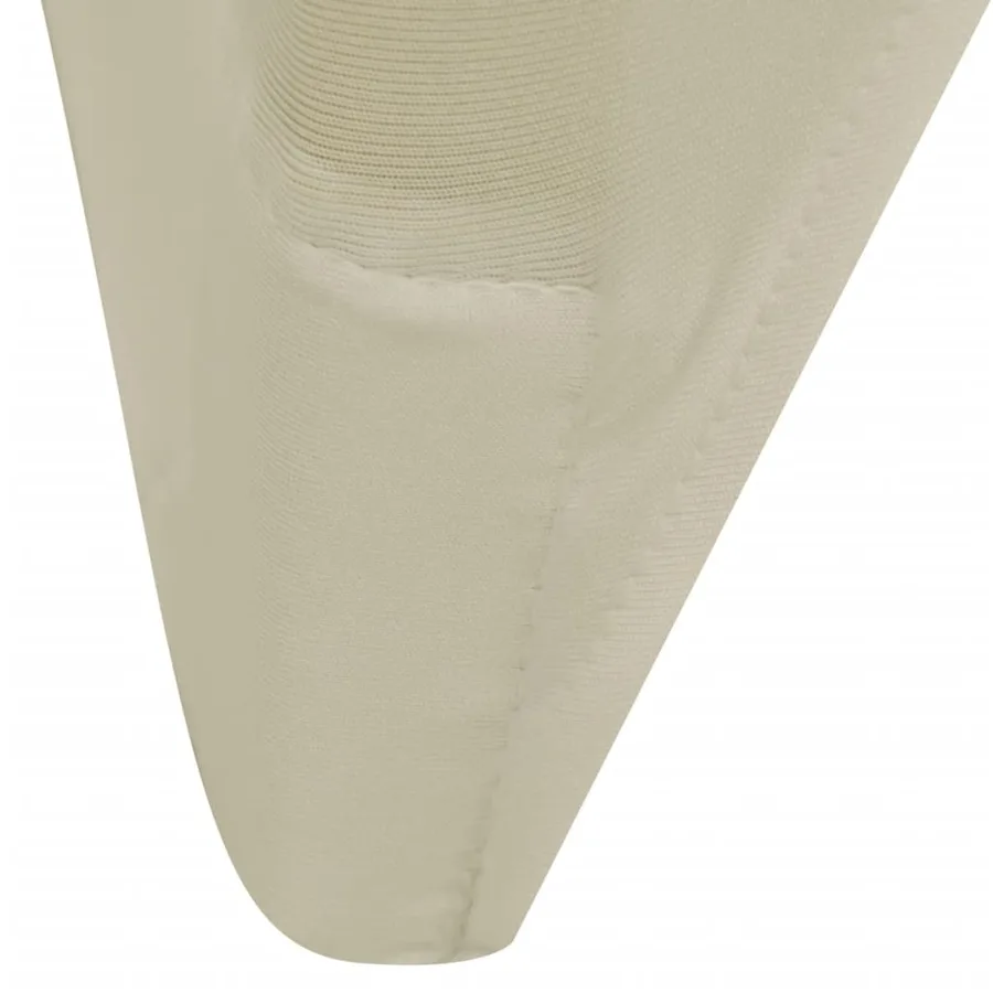 Housses élastiques de chaise Crème 12 pcs - 7