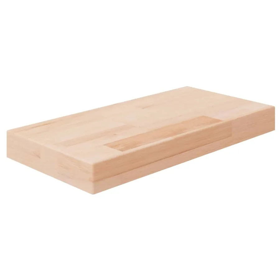 Panneau d'étagère 40x20x4 cm Bois de chêne massif non traité