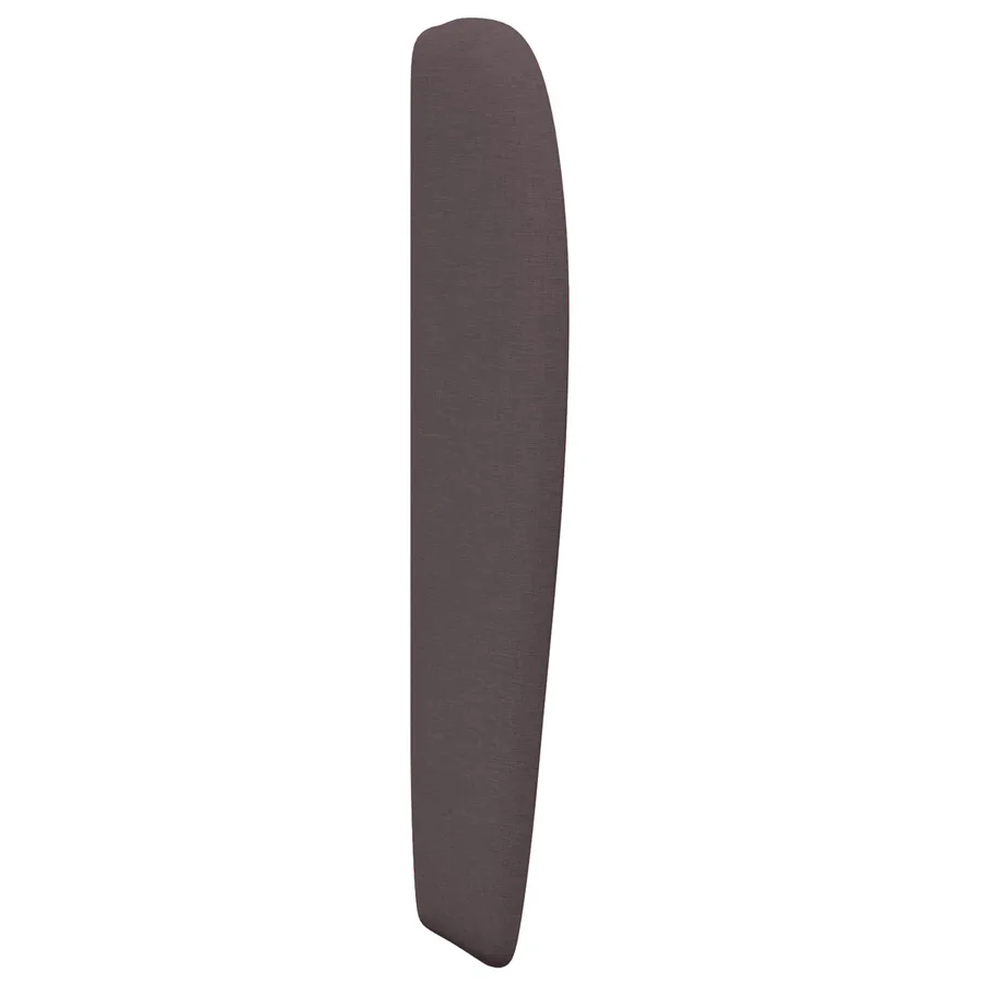 Oreille de tête de lit Marron 80 x 23 x 6 cm tissu - 5