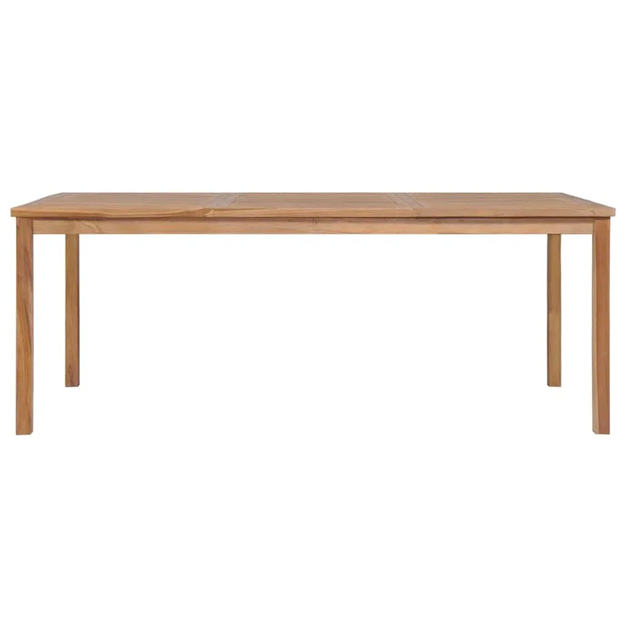 Table de jardin 200x100x77 cm Bois de teck solide - 2