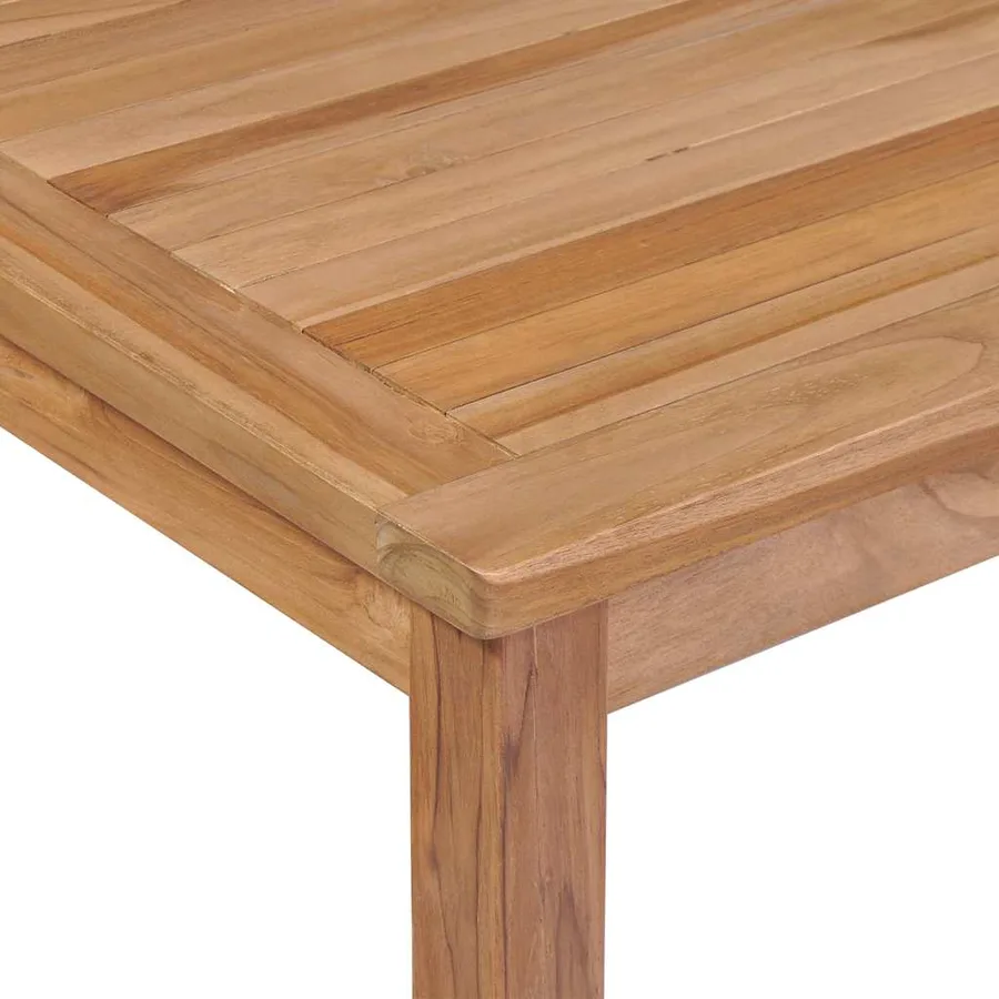 Table de jardin 200x100x77 cm Bois de teck solide - 5