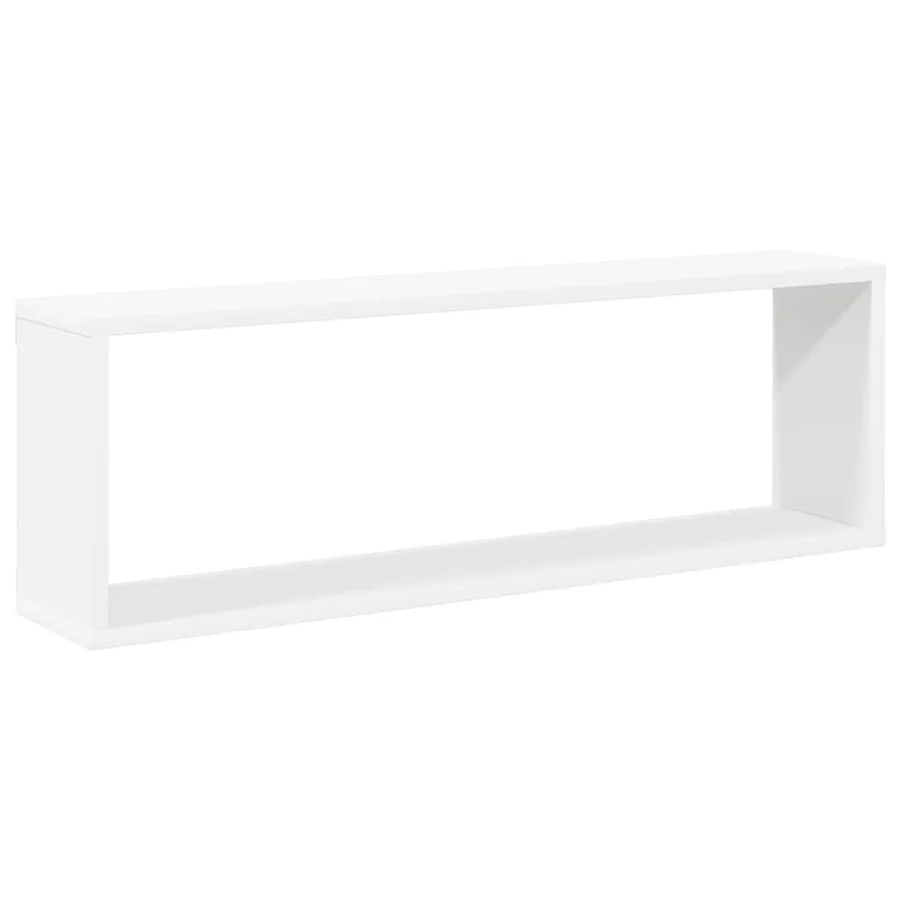 Étagères cube murales 4pcs Blanc 80x15x26,5cm bois d'ingénierie - 5