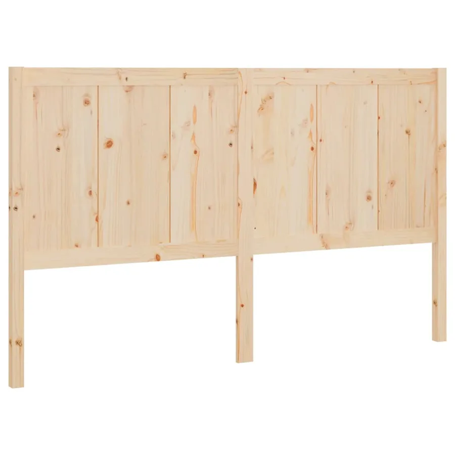Tête de lit 205,5x4x100 cm Bois massif de pin - 2