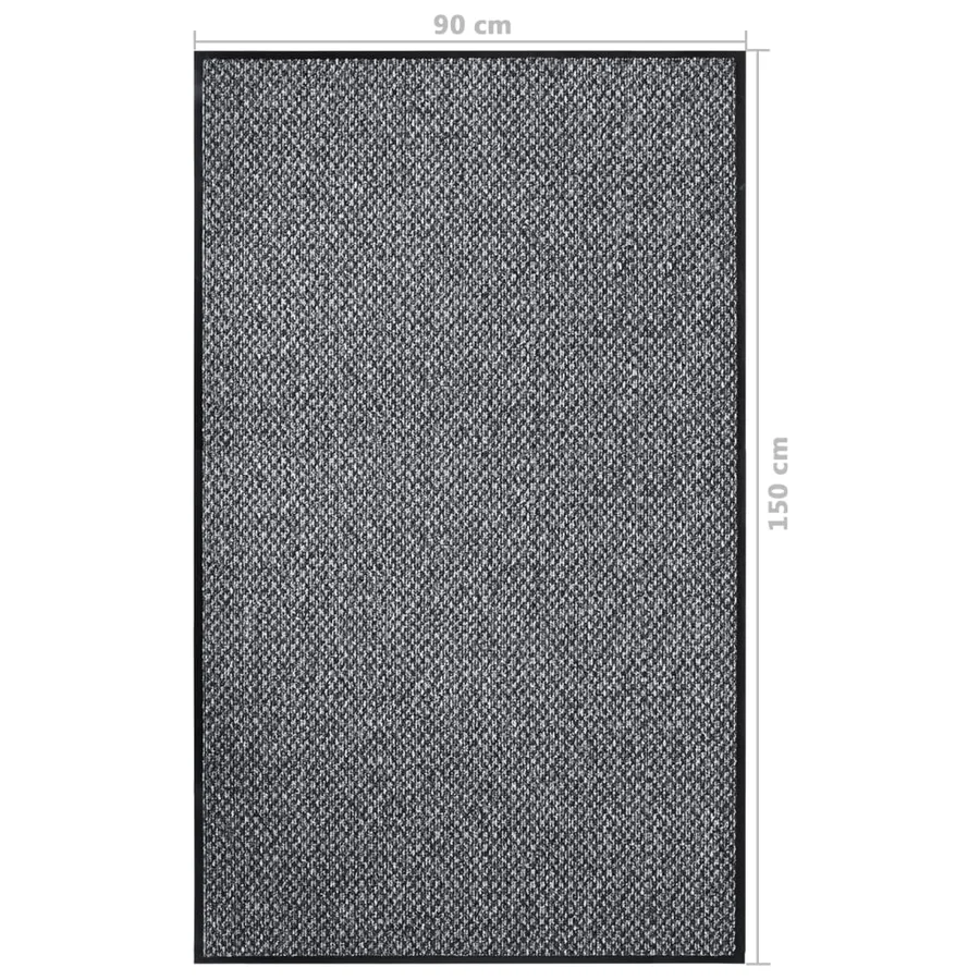 Paillasson Gris 90x150 cm - 6