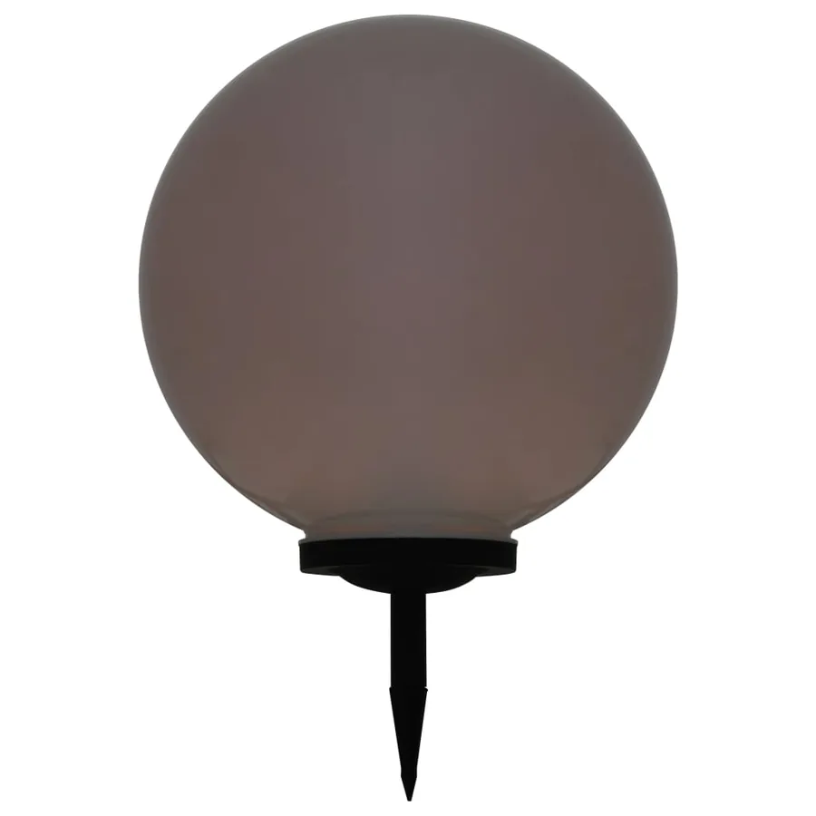 Lampe LED solaire d'extérieur sphérique 50 cm RVB