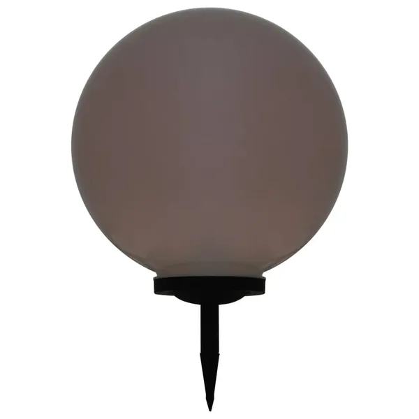 Lampe LED solaire d'extérieur sphérique 50 cm RVB