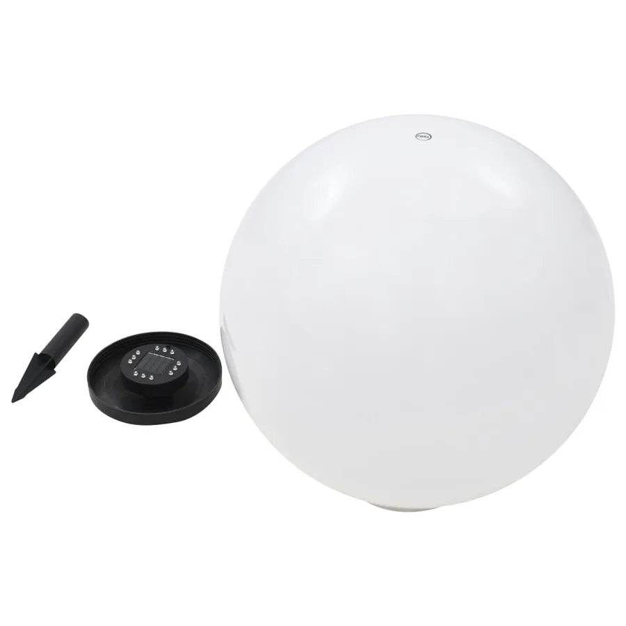 Lampe LED solaire d'extérieur sphérique 50 cm RVB - 8