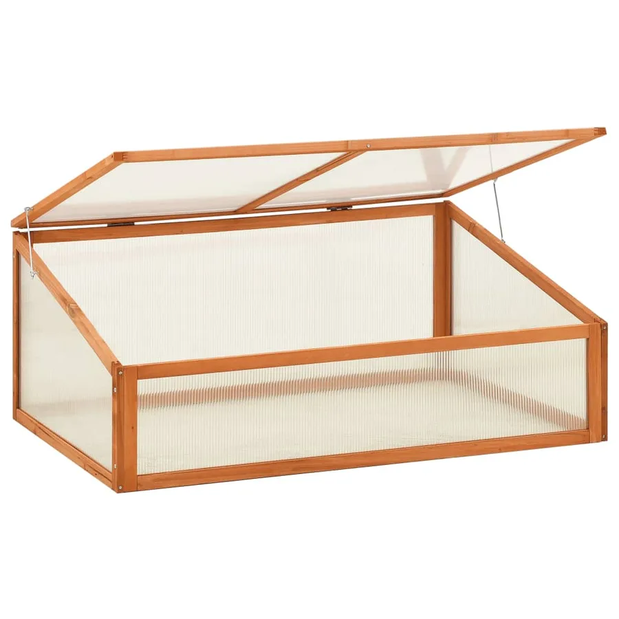 Serre 100x65x40 cm Bois de sapin - 2