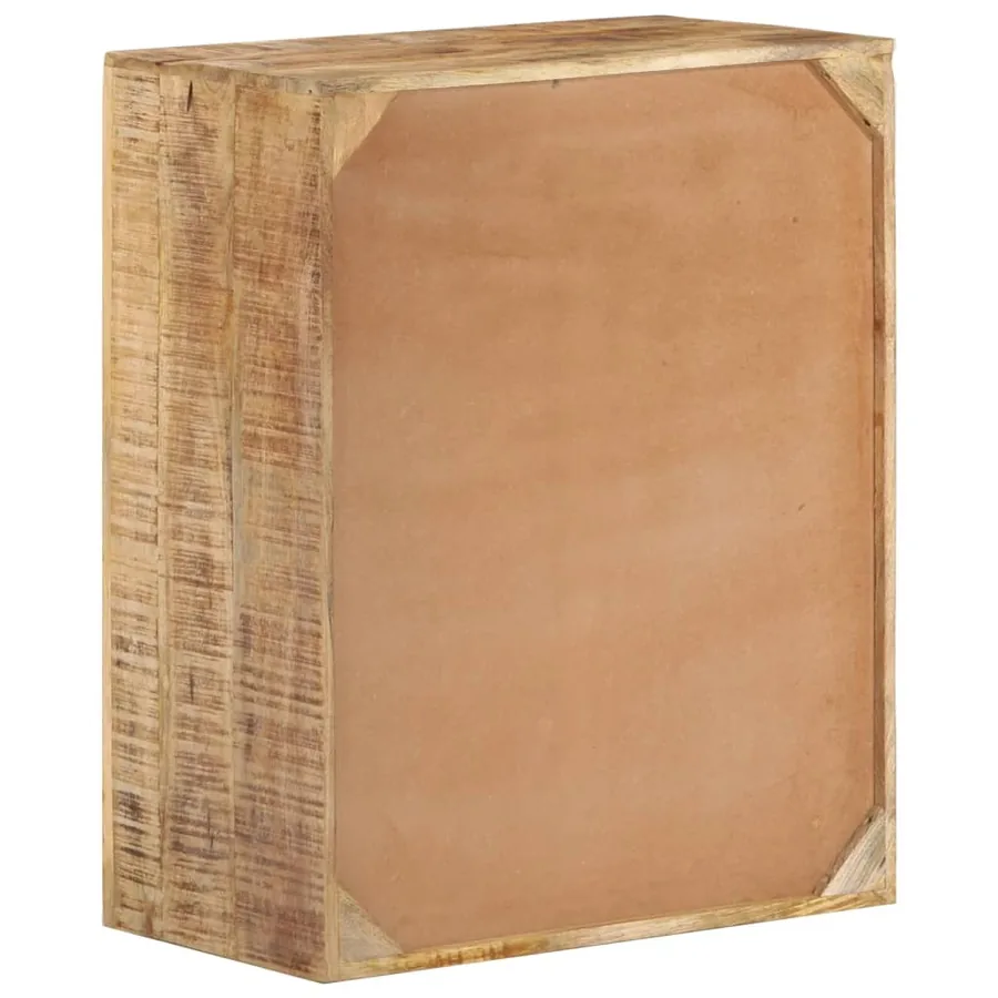 Armoire à tiroirs 60x33x75 cm Bois massif de manguier - 4