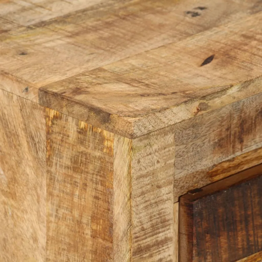 Armoire à tiroirs 60x33x75 cm Bois massif de manguier - 5