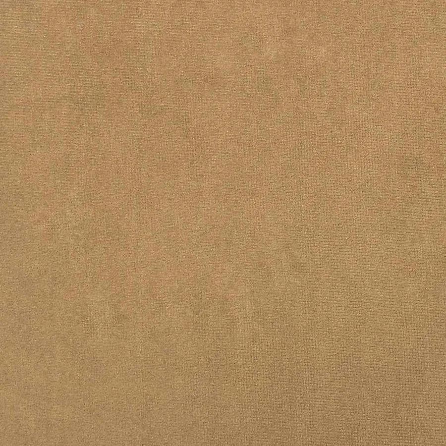 Fauteuil à bascule à oreilles en velours marron bois massif - 8