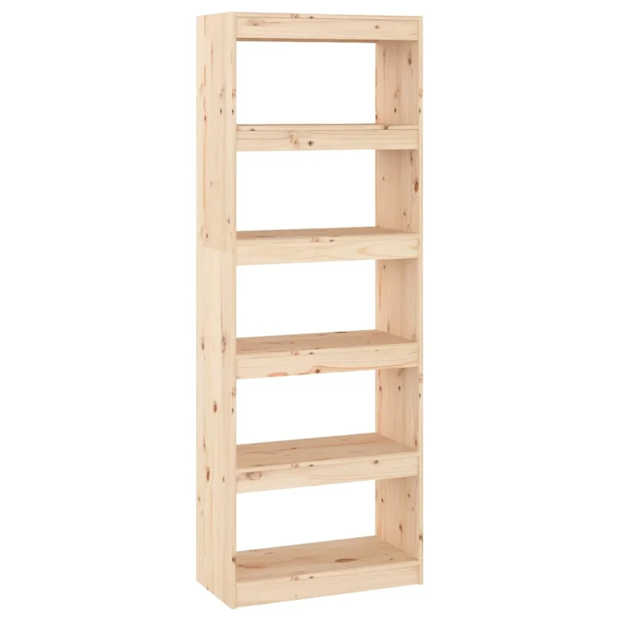 Bibliothèque/Séparateur de pièce 60x30x167,5 cm pin massif - 2