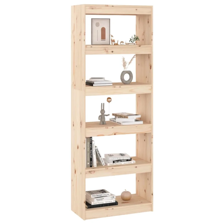 Bibliothèque/Séparateur de pièce 60x30x167,5 cm pin massif - 7