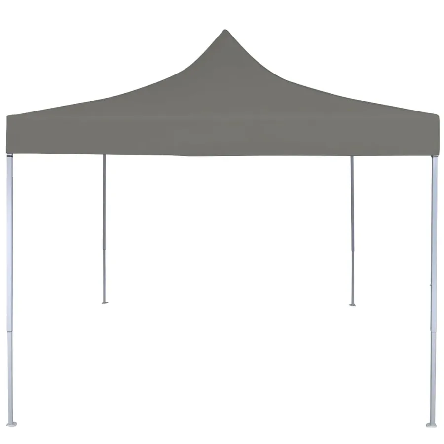 Tente de réception escamotable 3 x 3 m Anthracite - 2