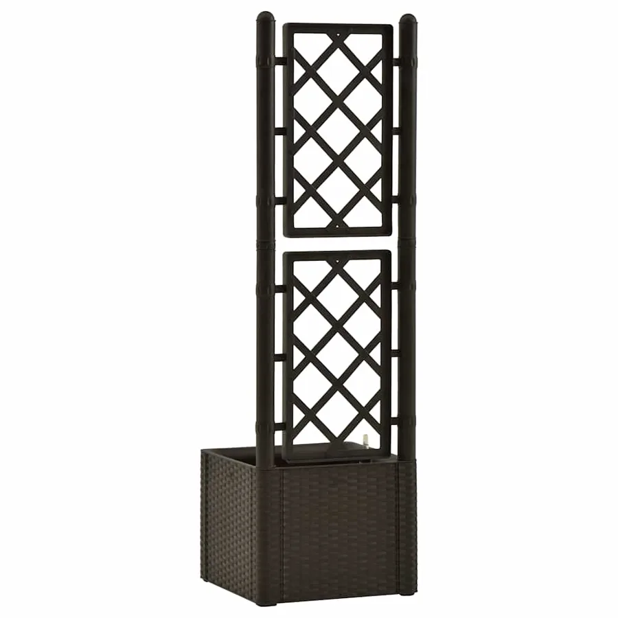 Lit surélevé de jardin et treillis et système d'arrosage Moka - 6