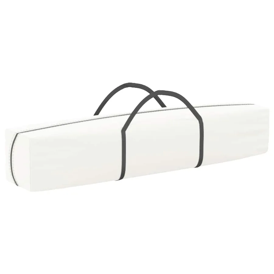 Tente de réception pliable avec parois Blanc 3x3 m - 8