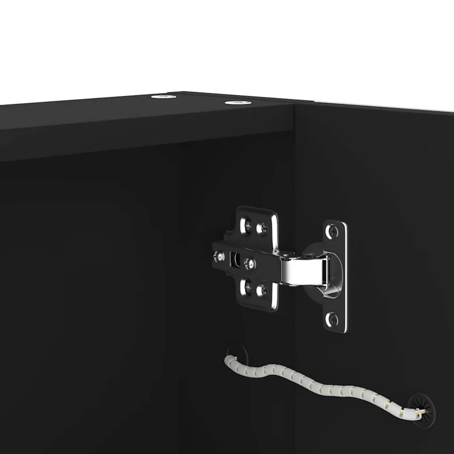 Armoire de salle de bain à miroir LED 80x12,2x68 cm - 6