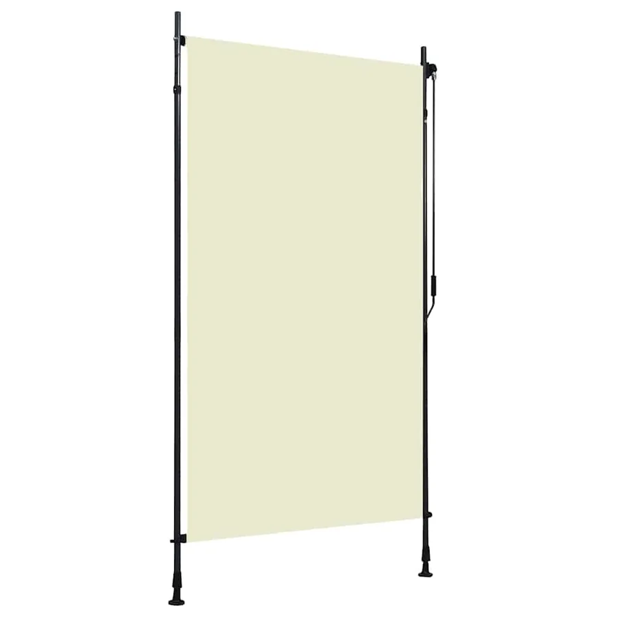 Store roulant d'extérieur 120 x 270 cm Crème