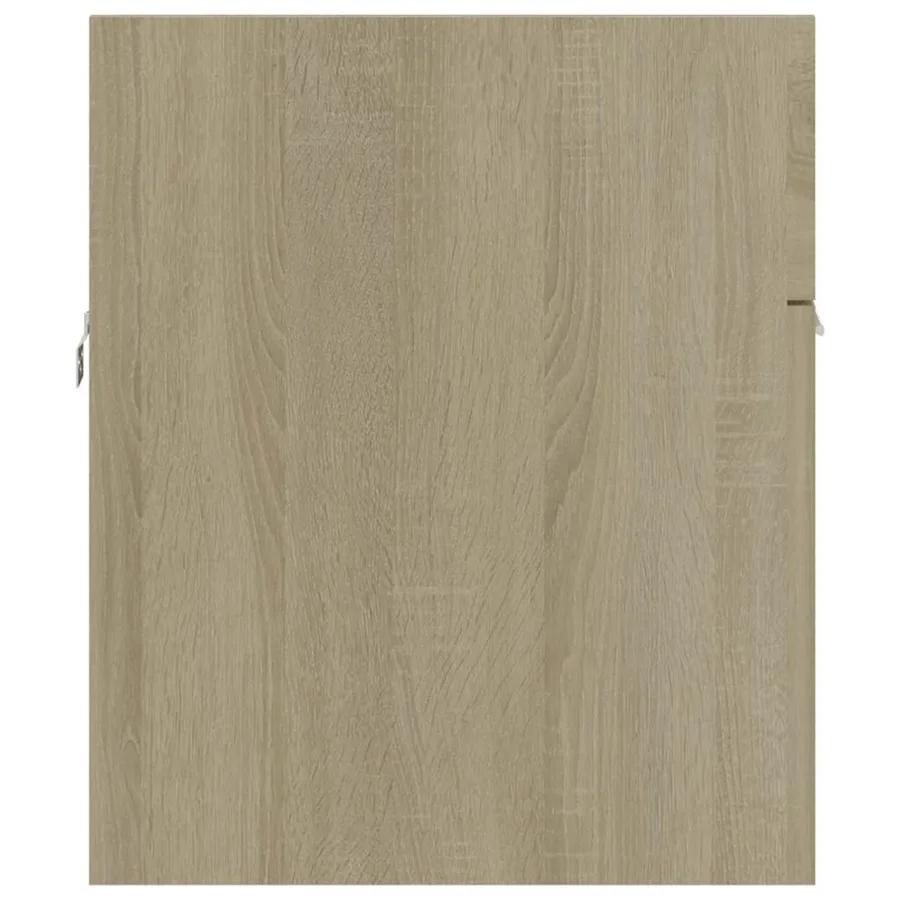 Ensemble de meubles de salle de bain 2 pcs chêne sonoma - 10