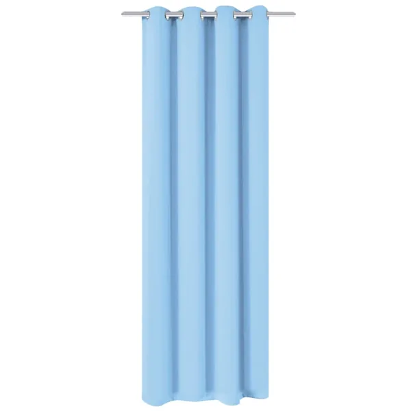 Rideau occultant avec œillets métalliques 270 x 245 cm Turquoise