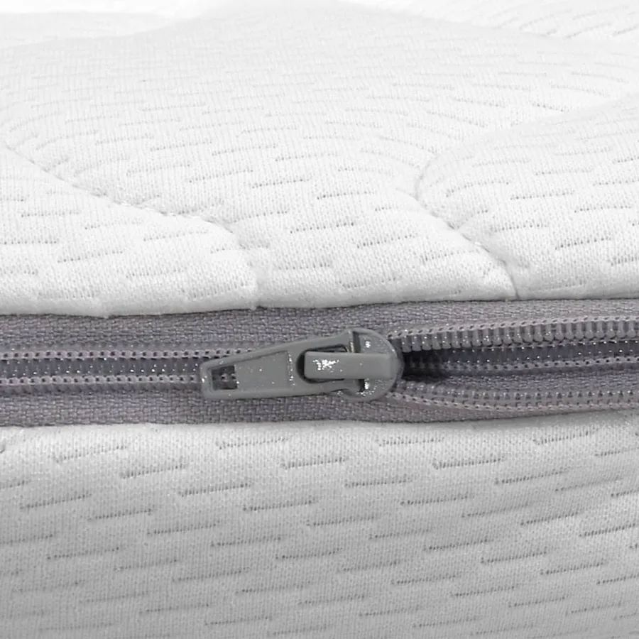 Sur-matelas 80 x 200 cm Mousse à mémoire de forme Visco 6 cm - 6