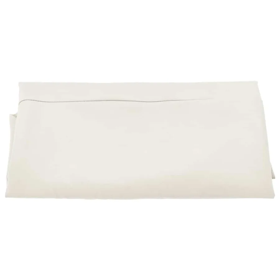 Tissu de remplacement pour parasol déporté Blanc sable 350 cm - 6
