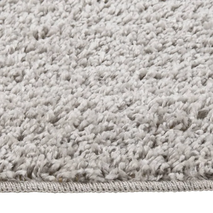 Tapis shaggy antidérapant Gris clair 160x230 cm - 2