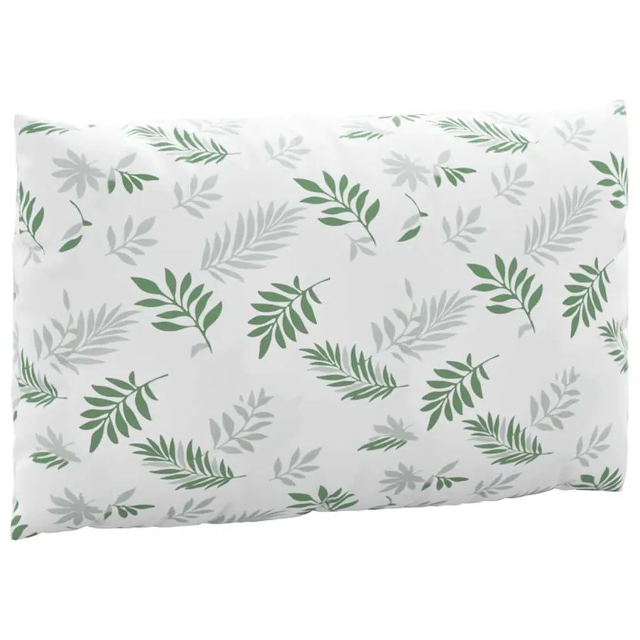 Coussins de palette lot de 2 motif de feuilles tissu Oxford - 5