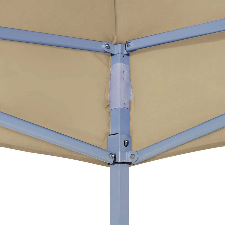 Toit de tente de réception 6x3 m Beige 270 g/m² - 5