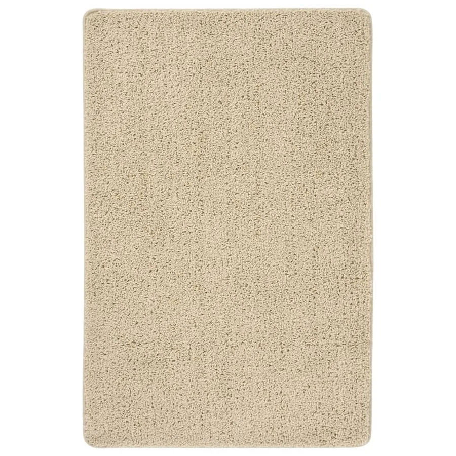 Tapis shaggy antidérapant Crème 200x290 cm
