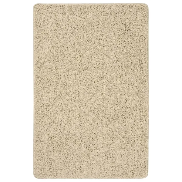 Tapis shaggy antidérapant Crème 200x290 cm