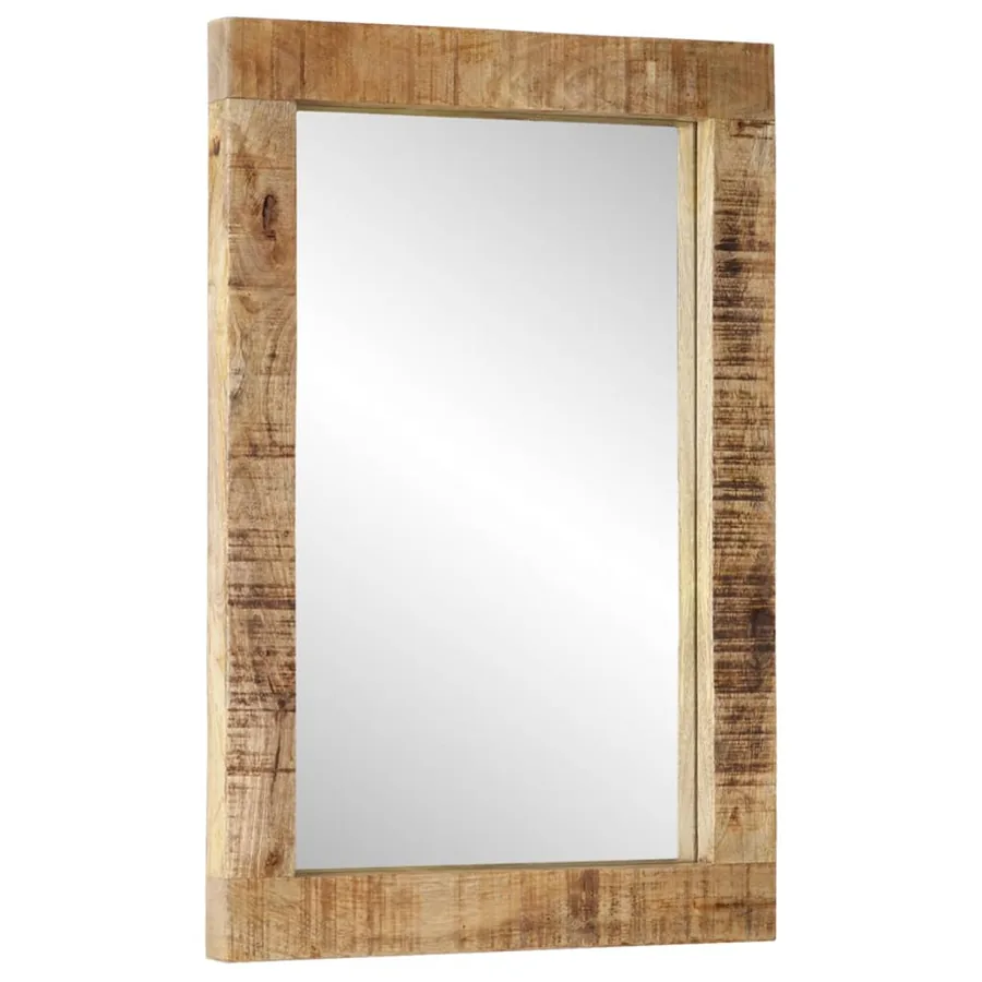 Ensemble de meubles de salle de bain 3 pcs bois manguier massif - 7