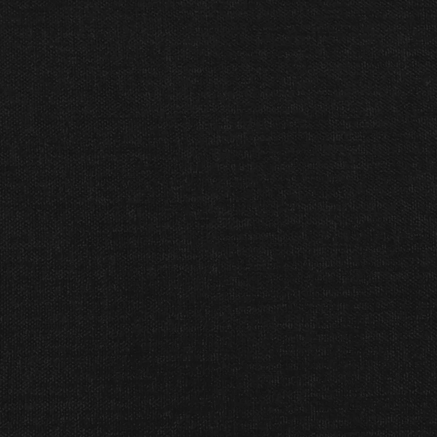 Tête de lit Noir 100x5x78/88 cm Tissu - 7