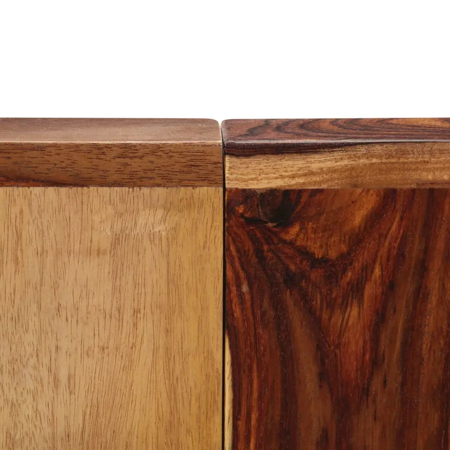 Table de salle à manger 140x70x75 cm Bois de Sesham massif - 6