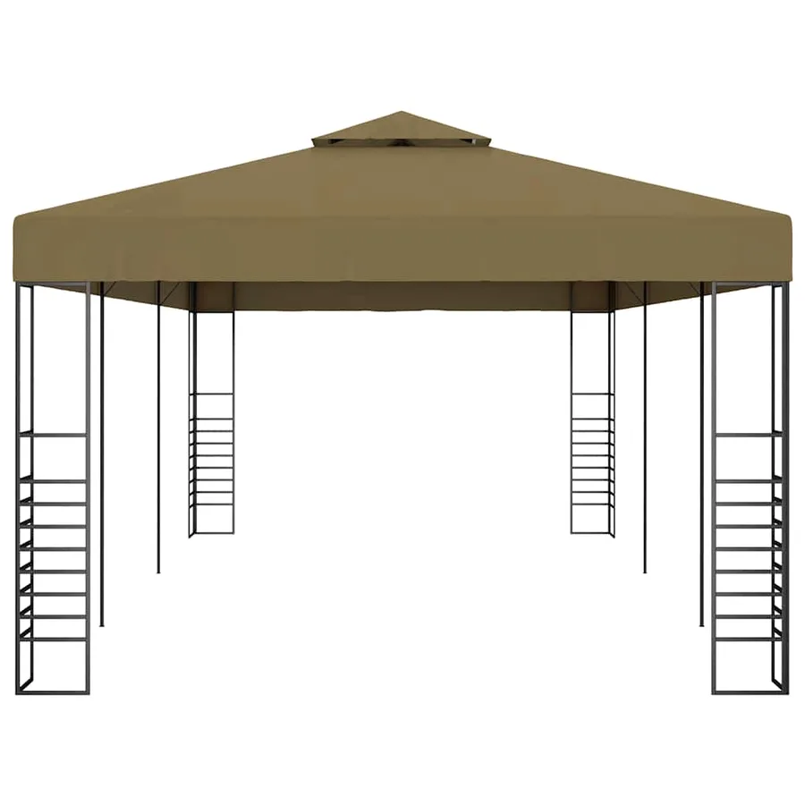 Belvédère 6x3x2,7 m Taupe 180 g/m² - 3