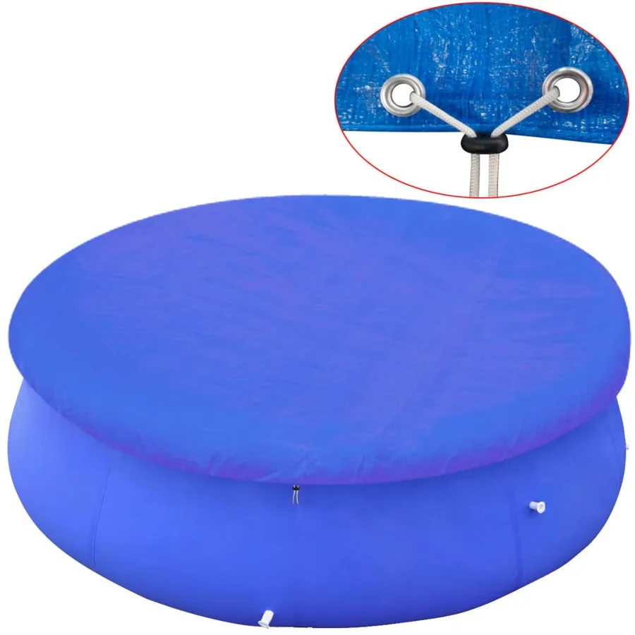 Couvertures de piscines rondes hors sol de 450-457 cm 2 pcs - 2