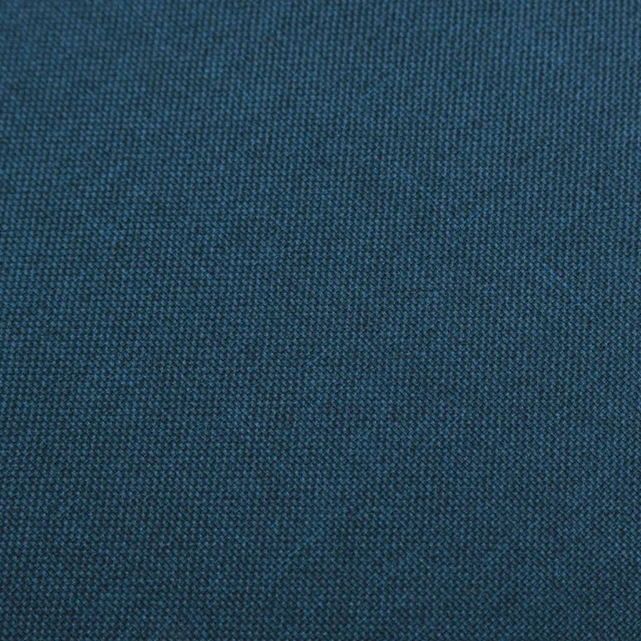Tabourets de bar lot de 2 bleu tissu - 7