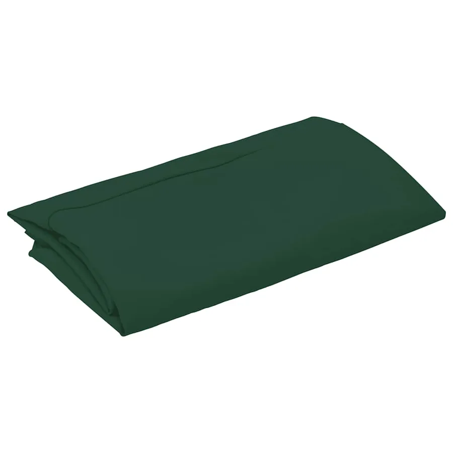 Tissu de remplacement pour parasol déporté vert 300 cm - 3