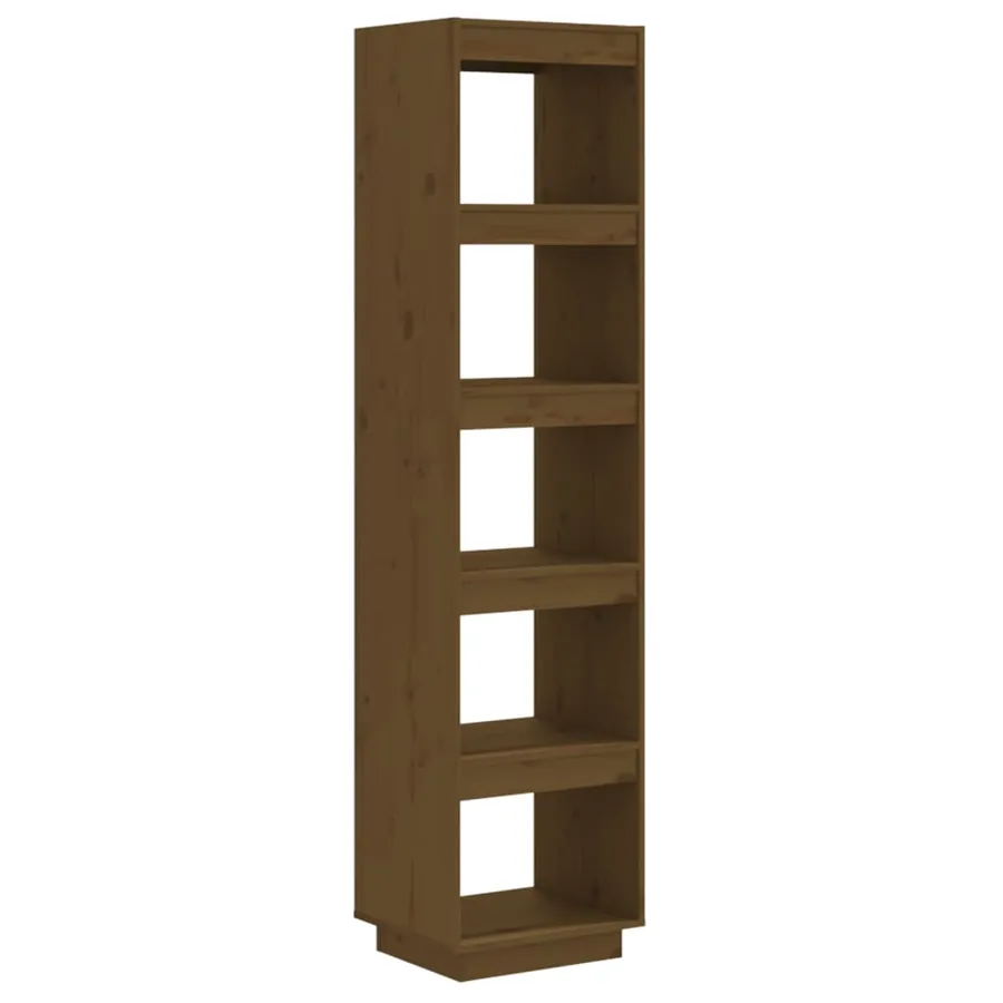 Bibliothèque/Cloison Marron miel 40x35x167 cm Pin solide - 2