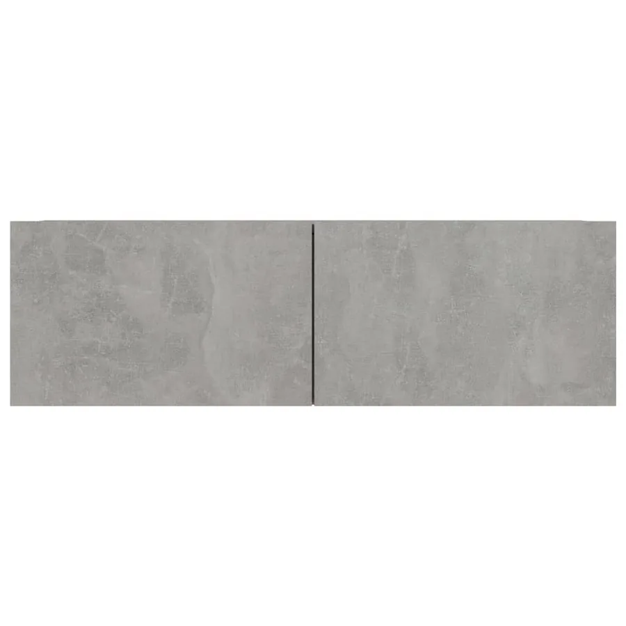 Meubles TV 4 pcs Gris béton 100x30x30 cm Bois d'ingénierie - 6