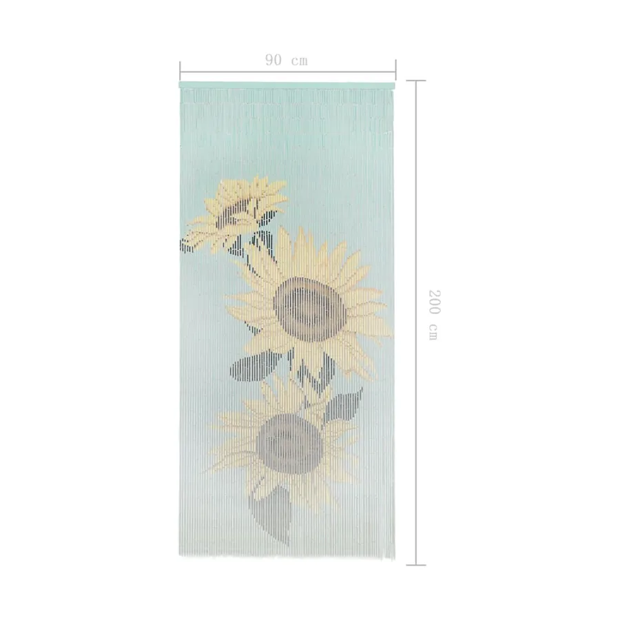 Rideau de porte contre insectes Bambou 90 x 200 cm - 6