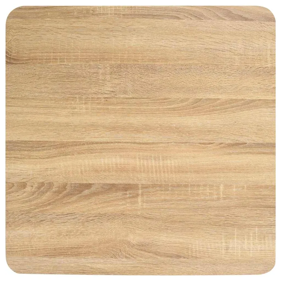 Table de bistro Marron clair 60x60 cm MDF - 4